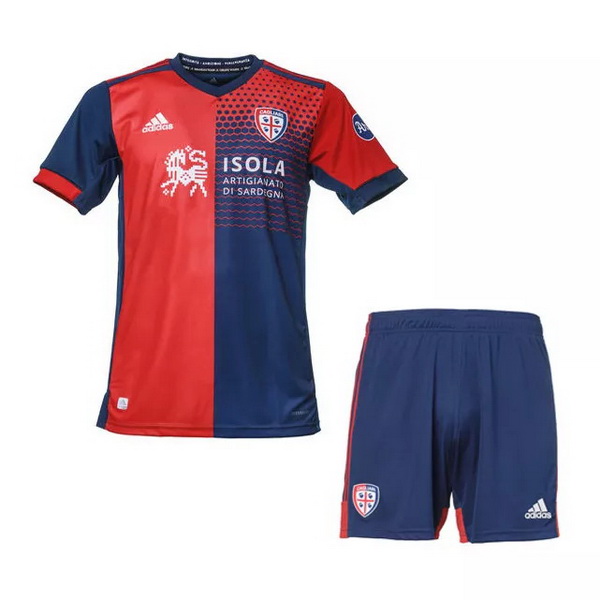 Camiseta Cagliari Calcio Ninos 21/2022 Primera