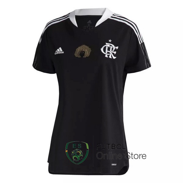 Camiseta Flamengo Mujer 21/2022 Especial Negro