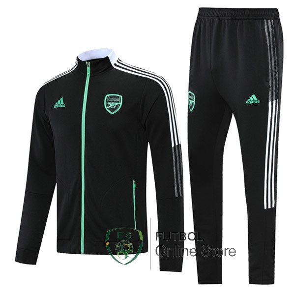 Camiseta Arsenal Chandal Ninos 21/2022 Negro Verde