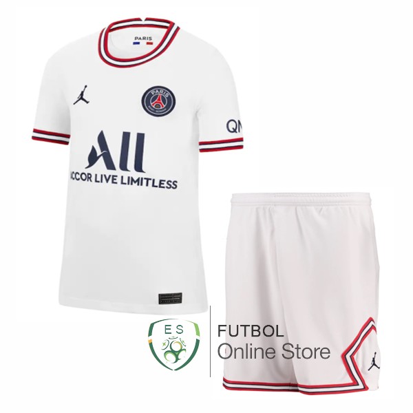 Camiseta Paris SG Ninos 21/2022 Cuarta