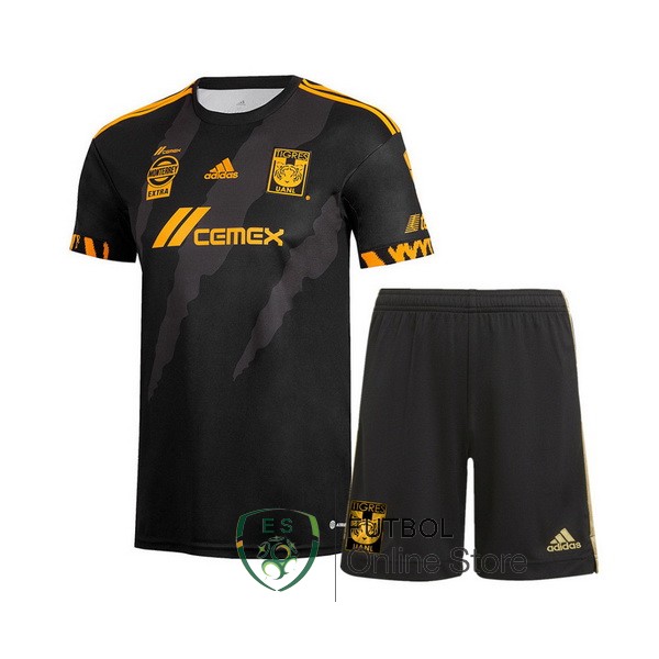 Camiseta Tigres 21/2022 Especial Conjunto Completo Hombre Negro