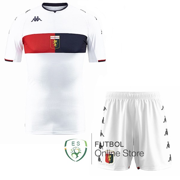 Camiseta Genoa 21/2022 Segunda Conjunto Completo Hombre