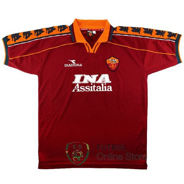 Retro Camiseta As Roma 1998-1999 Primera
