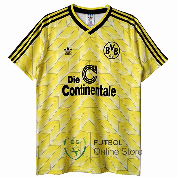 Retro Camiseta Borussia Dortmund 1988 Primera