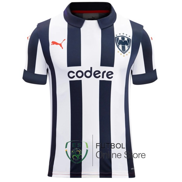 Camiseta Monterrey 21/2022 Primera Azul Blanco