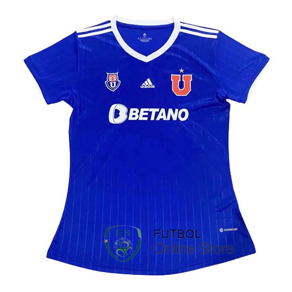 Camiseta Universidad De Chile Mujer 22/2023 Seconda