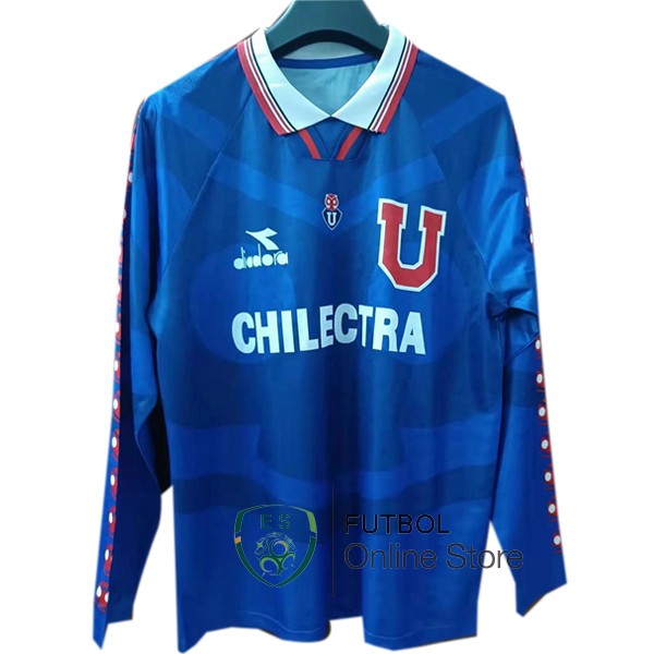 Retro Camiseta Universidad De Chile 1996 Primera Manga Larga