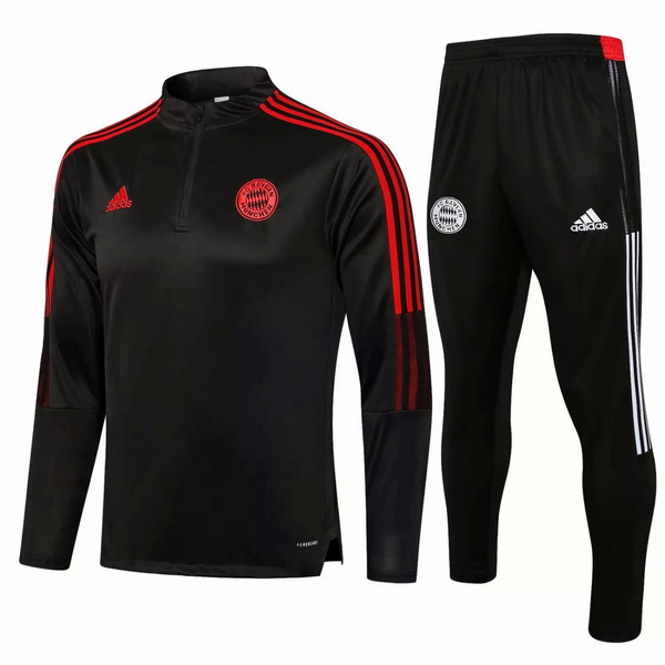 Camiseta Bayern Munich Chandal Ninos 21/2022 Negro Rojo Blanco