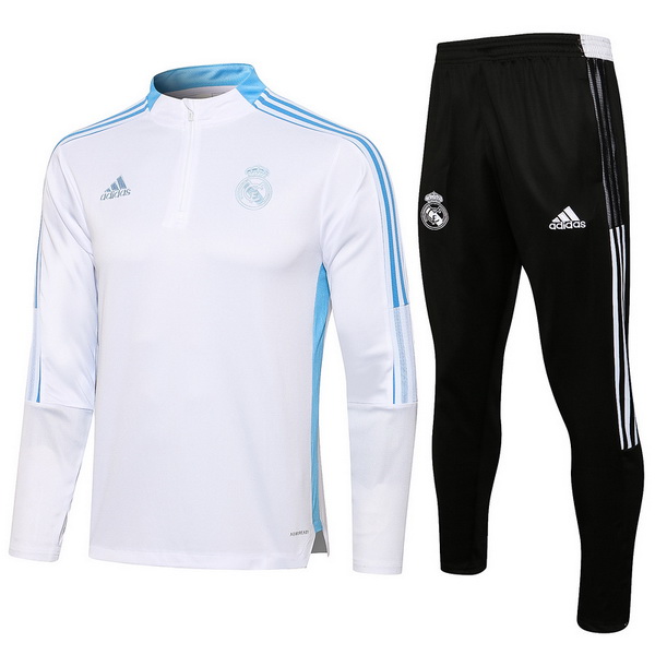 Camiseta Real Madrid Chandal Ninos 21/2022 Blanco Azul Negro
