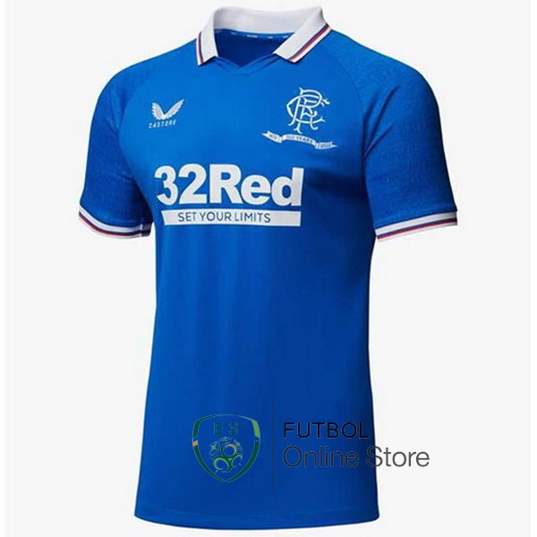 Tailandia Camiseta Glasgow Rangers 21/2022 Edición Limitada Azul