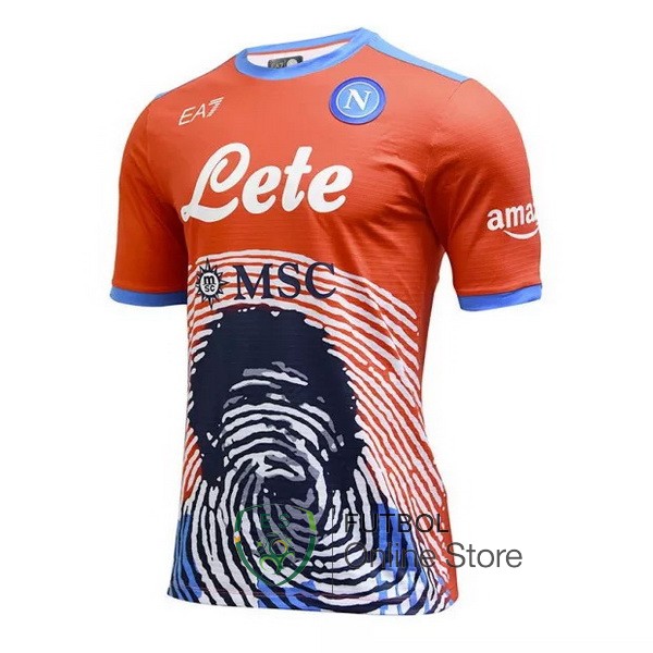Camiseta Napoli 21/2022 Especial Naranja