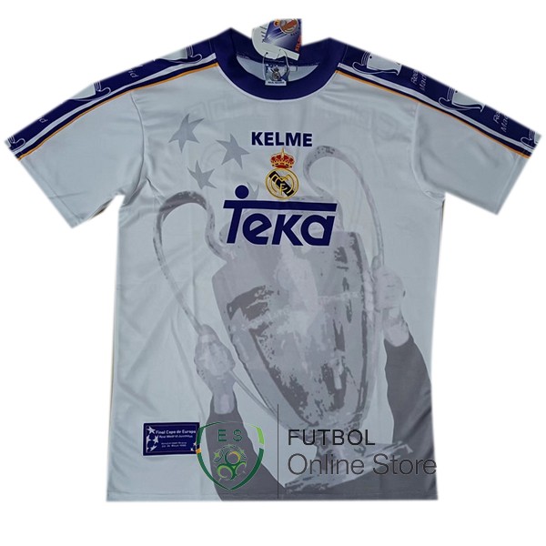 Retro Camiseta Real Madrid 1997/1998 Especial Blanco