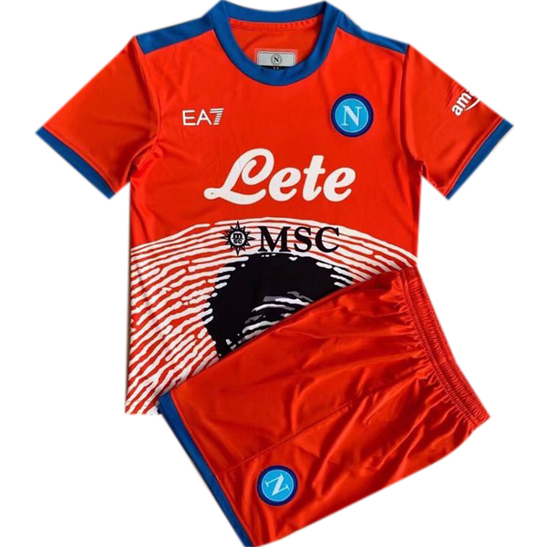 Camiseta Napoli Ninos 21/2022 Especial Naranja