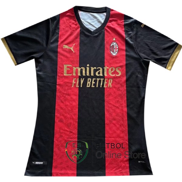 Camiseta AC Milan 22/2023 Especial Jugadores Rojo