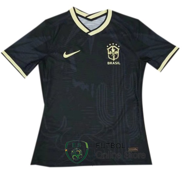 Camiseta Brasil 2022 Especial Jugadores Negro