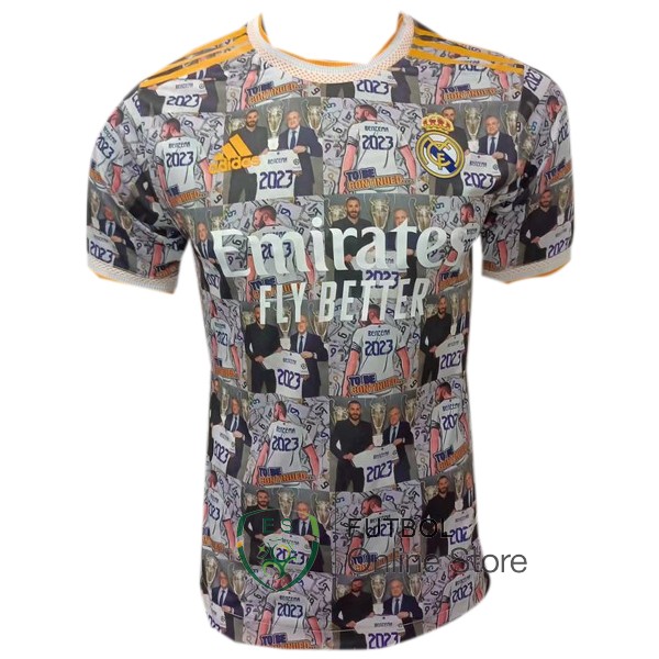 Camiseta Real Madrid Especial Jugadores 22/2023 Gris