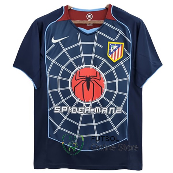 Retro Camiseta Atletico Madrid 2004 Seconda