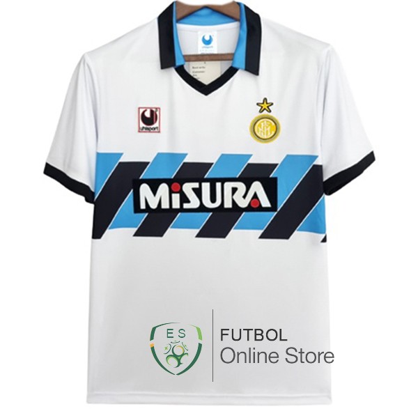 Retro Camiseta Inter Milan 1990-1991 Segunda