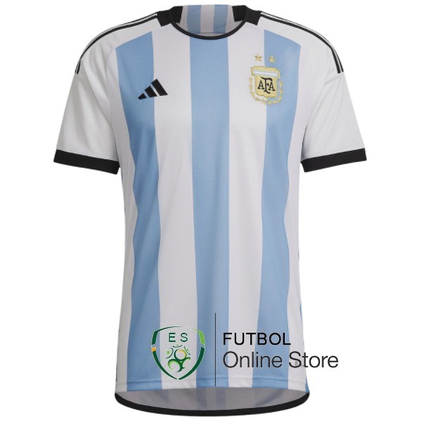 Camiseta Argentina Copa del mundo 2022 Primera