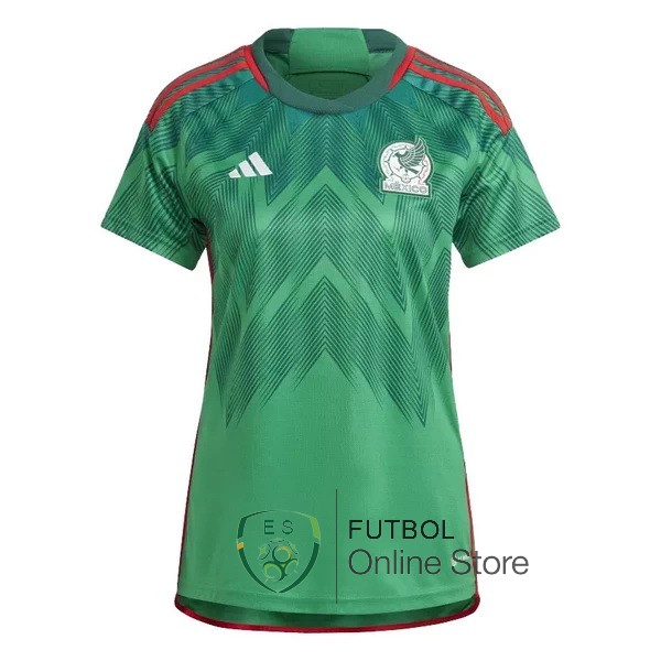 Camiseta Mexico Mujer 2022 Primera