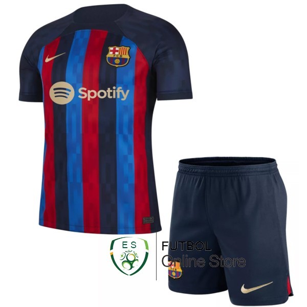 Camiseta Barcelona Ninos 22/2023 Primera