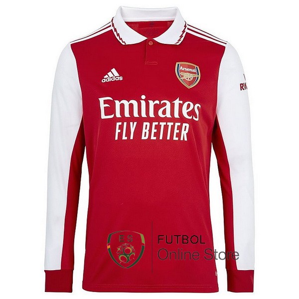 Camiseta Arsenal 22/2023 Manga Larga Primera