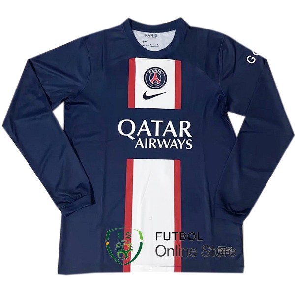 Camiseta Paris Saint Germain 22/2023 Manga Larga Primera