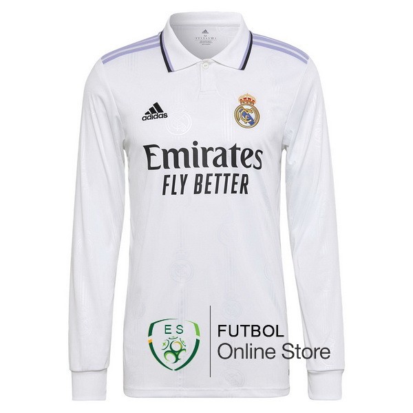 Camiseta Real Madrid 22/2023 Manga Larga Primera