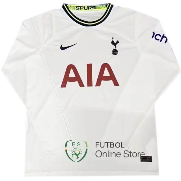 Camiseta Tottenham Hotspur 22/2023 Manga Larga Primera