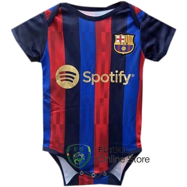 Camiseta Onesies Barcelona Ninos 22/2023 Primera