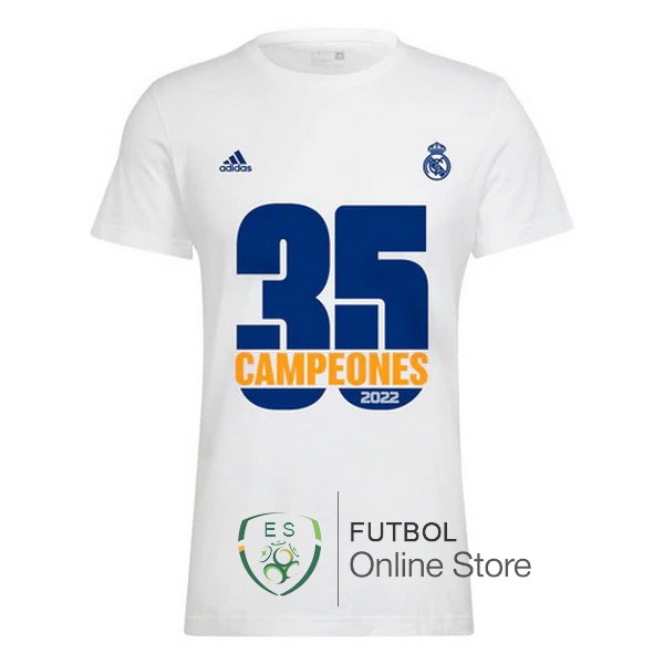 Camiseta Real Madrid Edición Conmemorativa 2022 Blanco