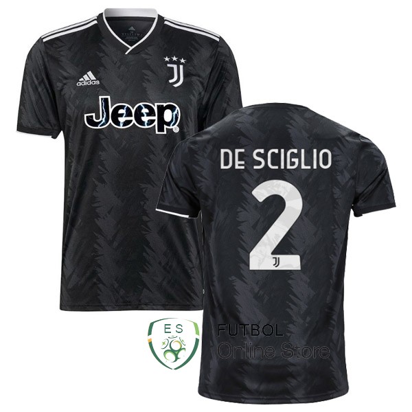 Tailandia Camiseta De Sciglio Juventus 22/2023 Segunda