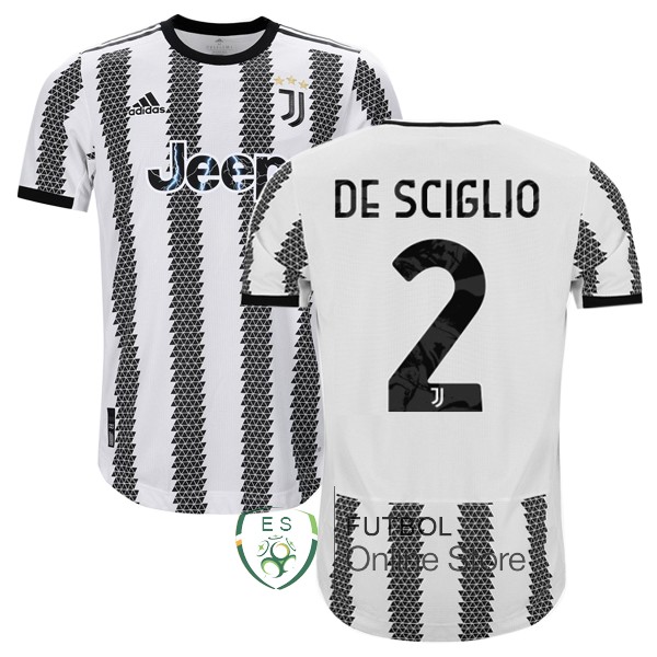 Tailandia Camiseta De Sciglio Juventus 22/2023 Primera