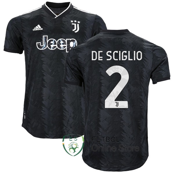 Tailandia Camiseta De Sciglio Juventus 22/2023 Segunda Jugadores