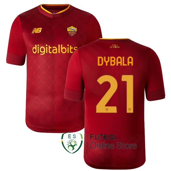 Camiseta Dybala As Roma 22/2023 Primera
