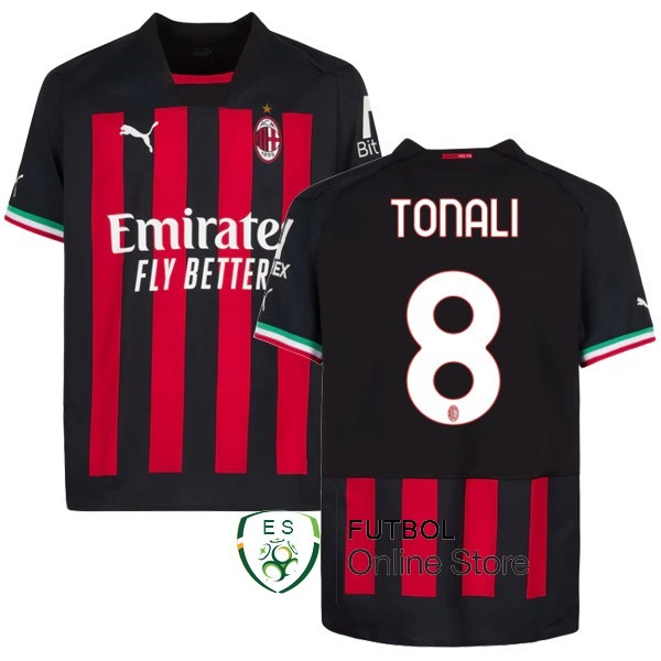 Camiseta Tonali AC Milan 22/2023 Primera