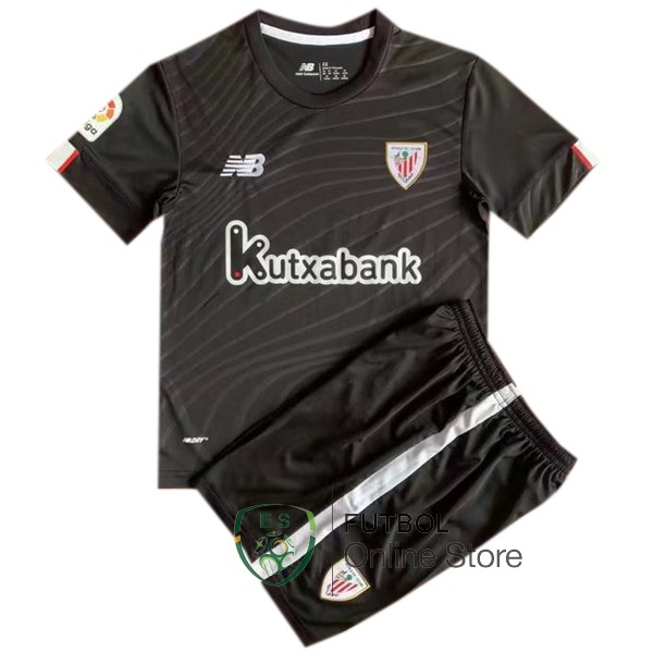 Camiseta Portero Athletic Bilbao 22/2023 Conjunto Completo Hombre Negro