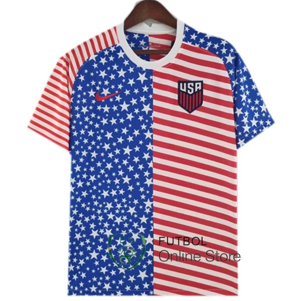 Tailandia Camiseta Estados Unidos Concepto 2022 Azul