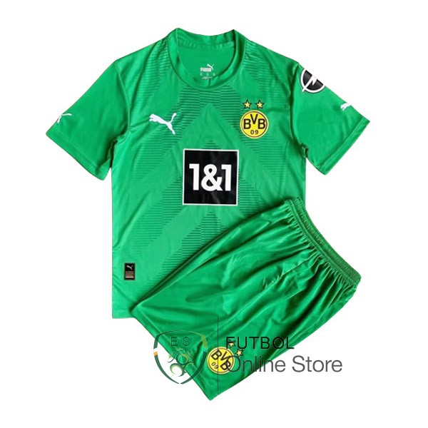 Camiseta Portero Borussia Dortmund Ninos 22/2023 Verde