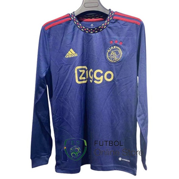 Tailandia Camiseta Ajax 22/2023 Manga Larga Segunda