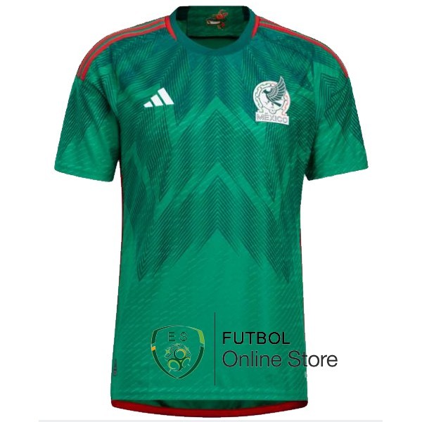 Tailandia Camiseta México Copa del mundo 2022 Primera