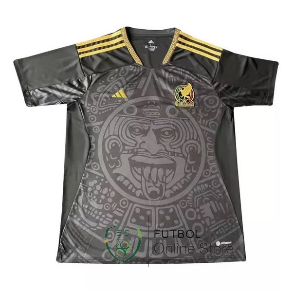 Tailandia Camiseta México 2022 Especial Negro