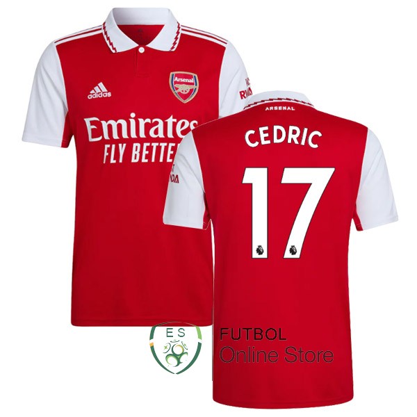 Camiseta Cedric Arsenal 22/2023 Primera