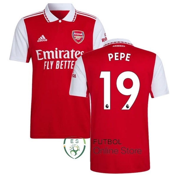 Camiseta Pepe Arsenal 22/2023 Primera