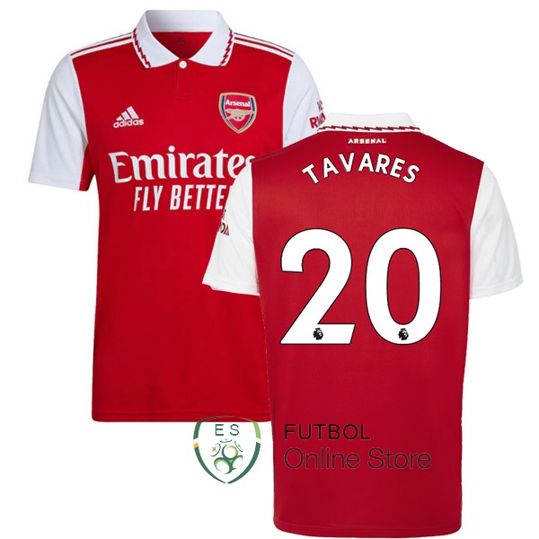 Camiseta Tavares Arsenal 22/2023 Primera