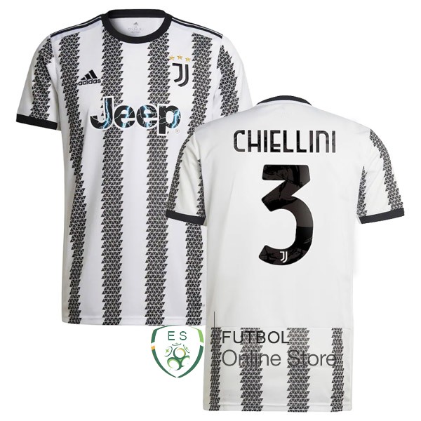 Tailandia Camiseta Chiellini Juventus 22/2023 Primera