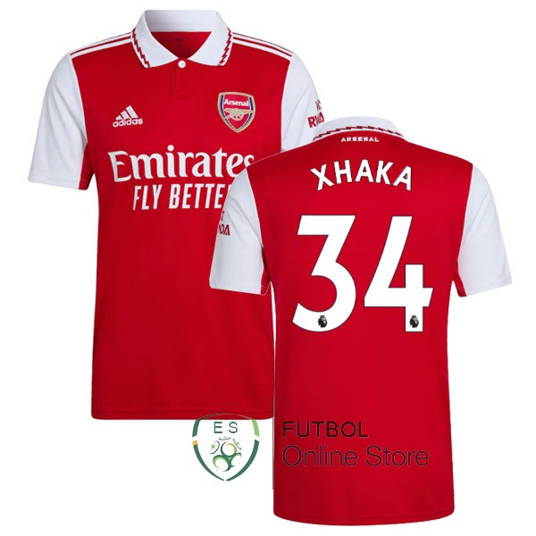 Camiseta Xhaka Arsenal 22/2023 Primera