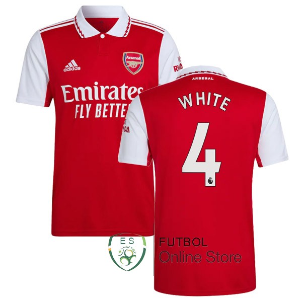 Camiseta White Arsenal 22/2023 Primera