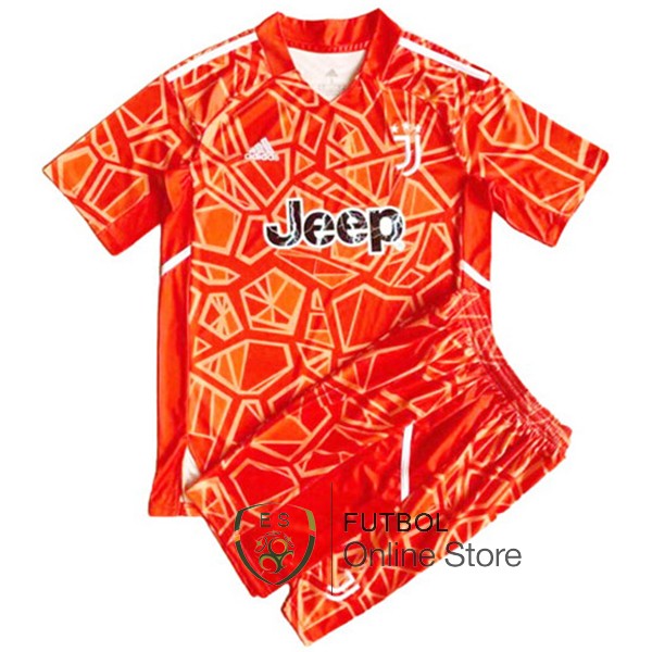 Camiseta Juventus Portero 22/2023 Conjunto Completo Hombre Naranja