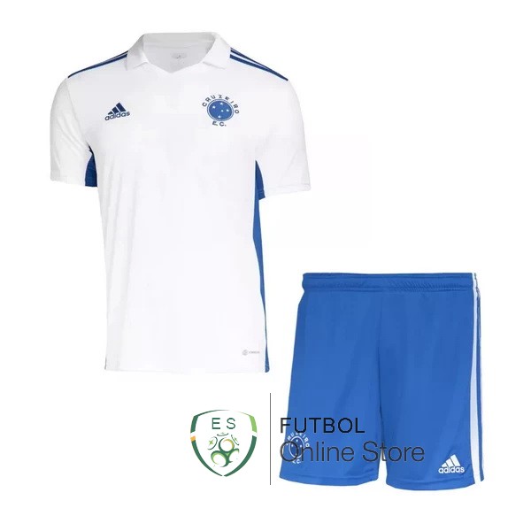 Camiseta Cruzeiro EC Ninos 22/2023 Segunda